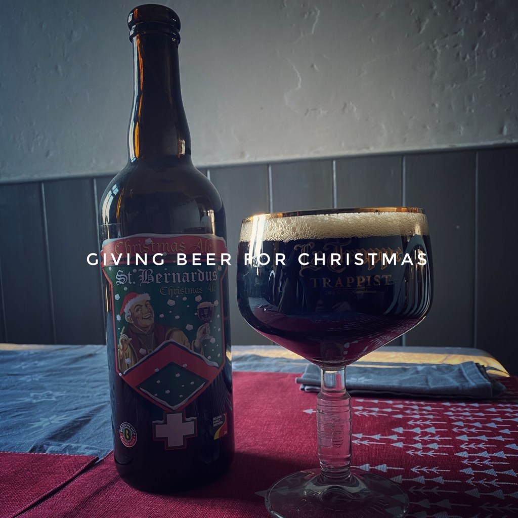 Giving beer for&nbsp;Christmas